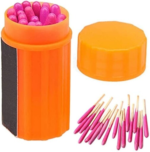 Waterproof Matches Survival Kit in action