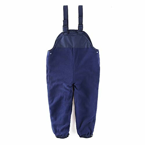 Boys and Girls Suspender Rain Pants