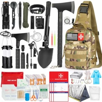 RIKOJUXI 262-Piece Survival Kit