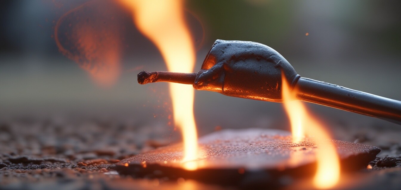 Starting a Fire with Flint and Steel