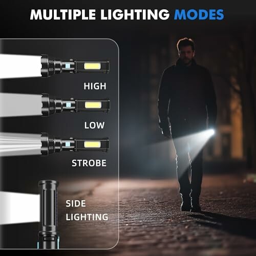 Solar/Rechargeable LED Flashlight