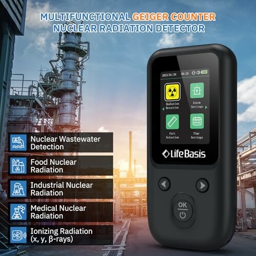 LifeBasis Portable Geiger Counter