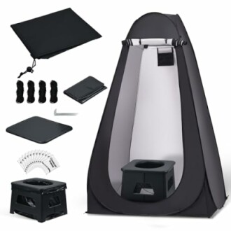 KNINE OUTDOORS Portable Camping Toilet