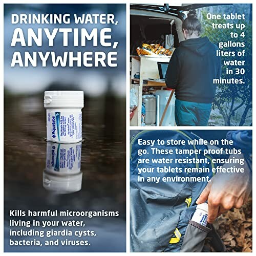 Aquatabs Water Purification Tablets